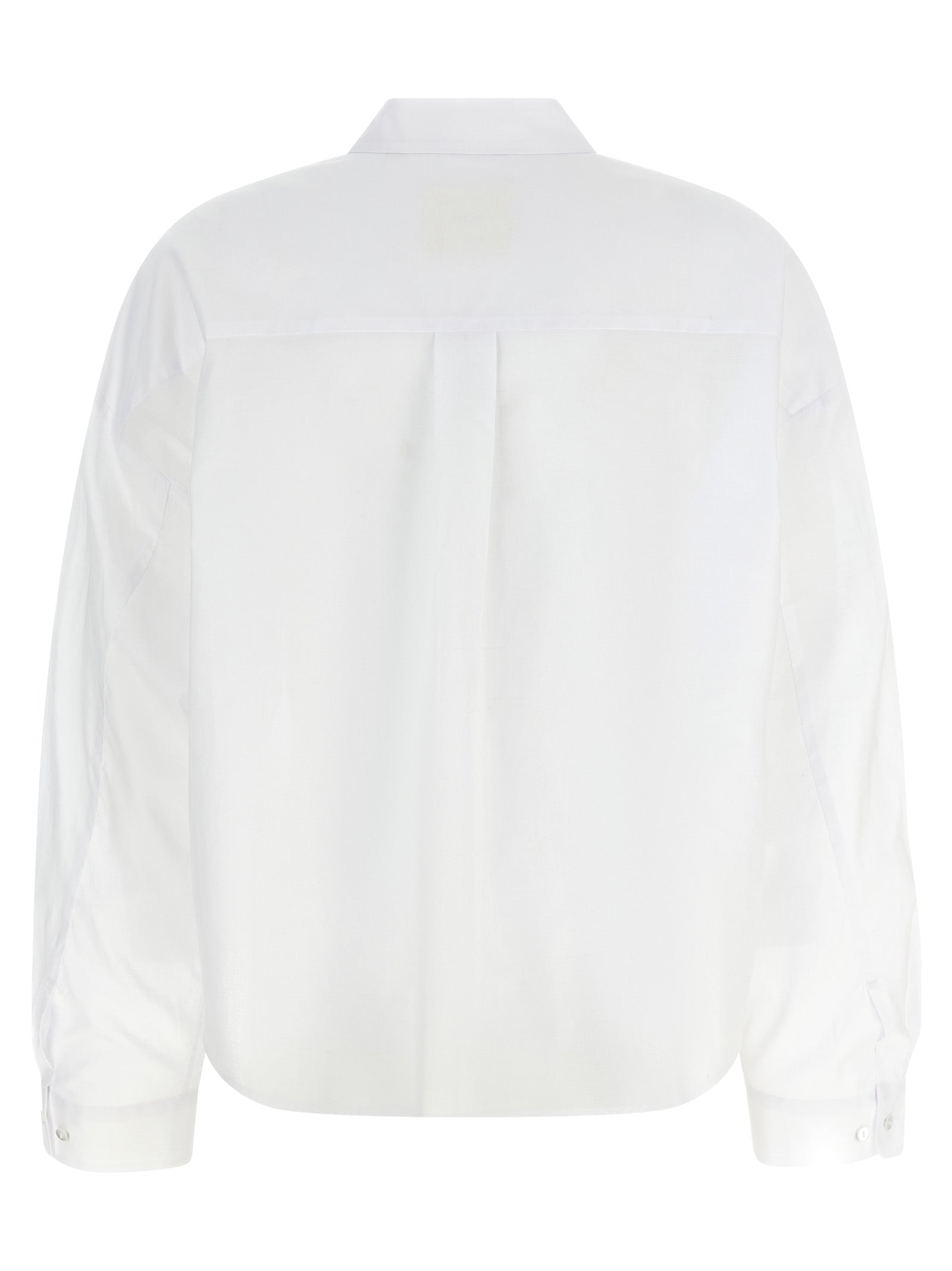 XACUS White Cotton Blouse