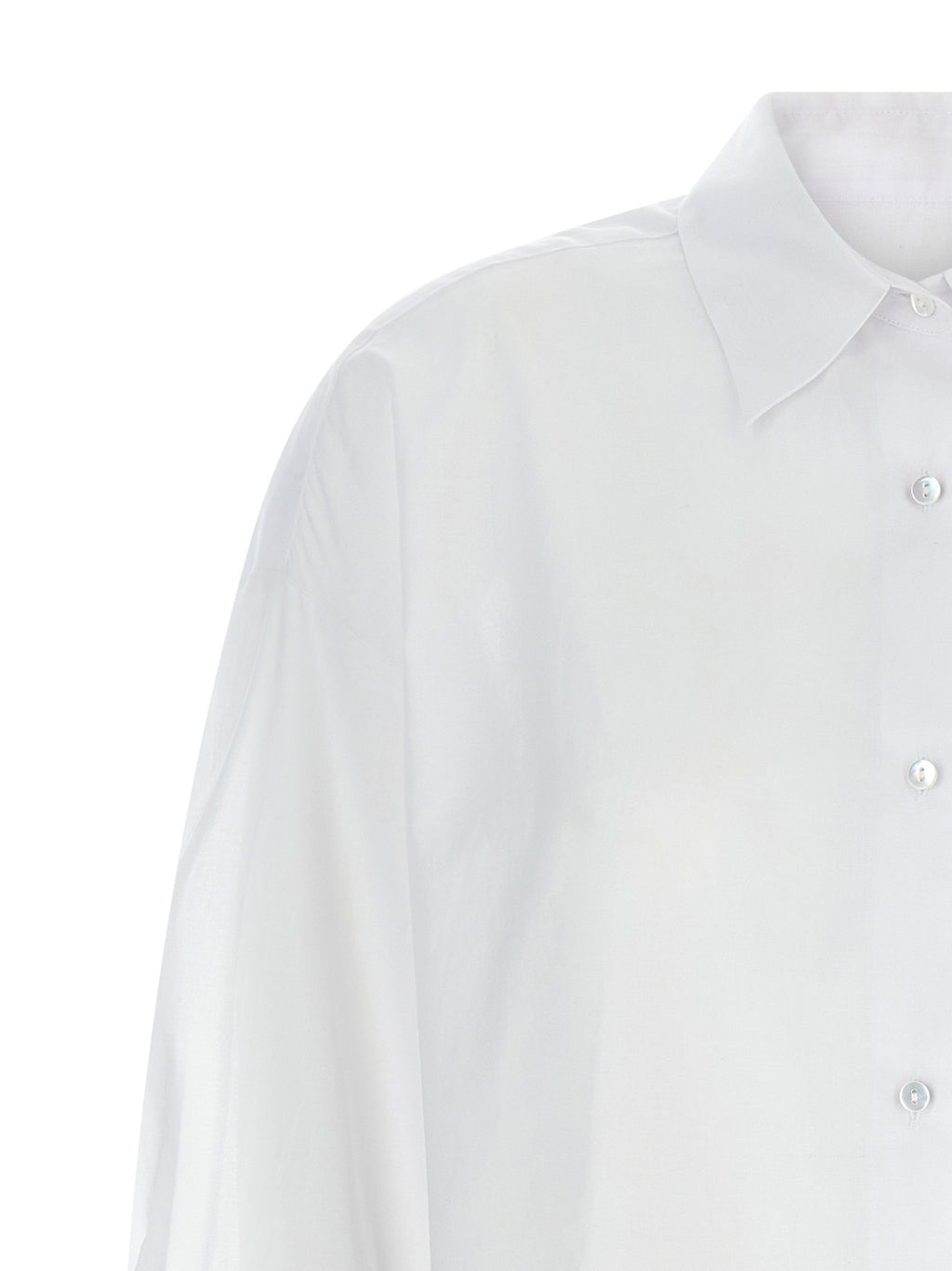 XACUS White Cotton Blouse
