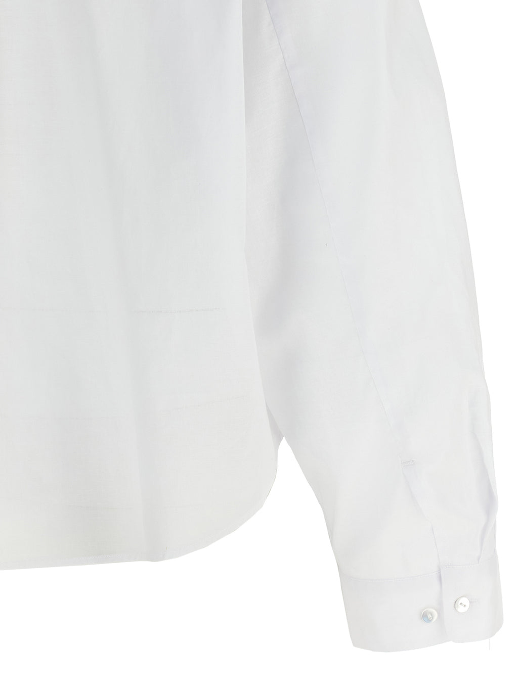 XACUS White Cotton Blouse