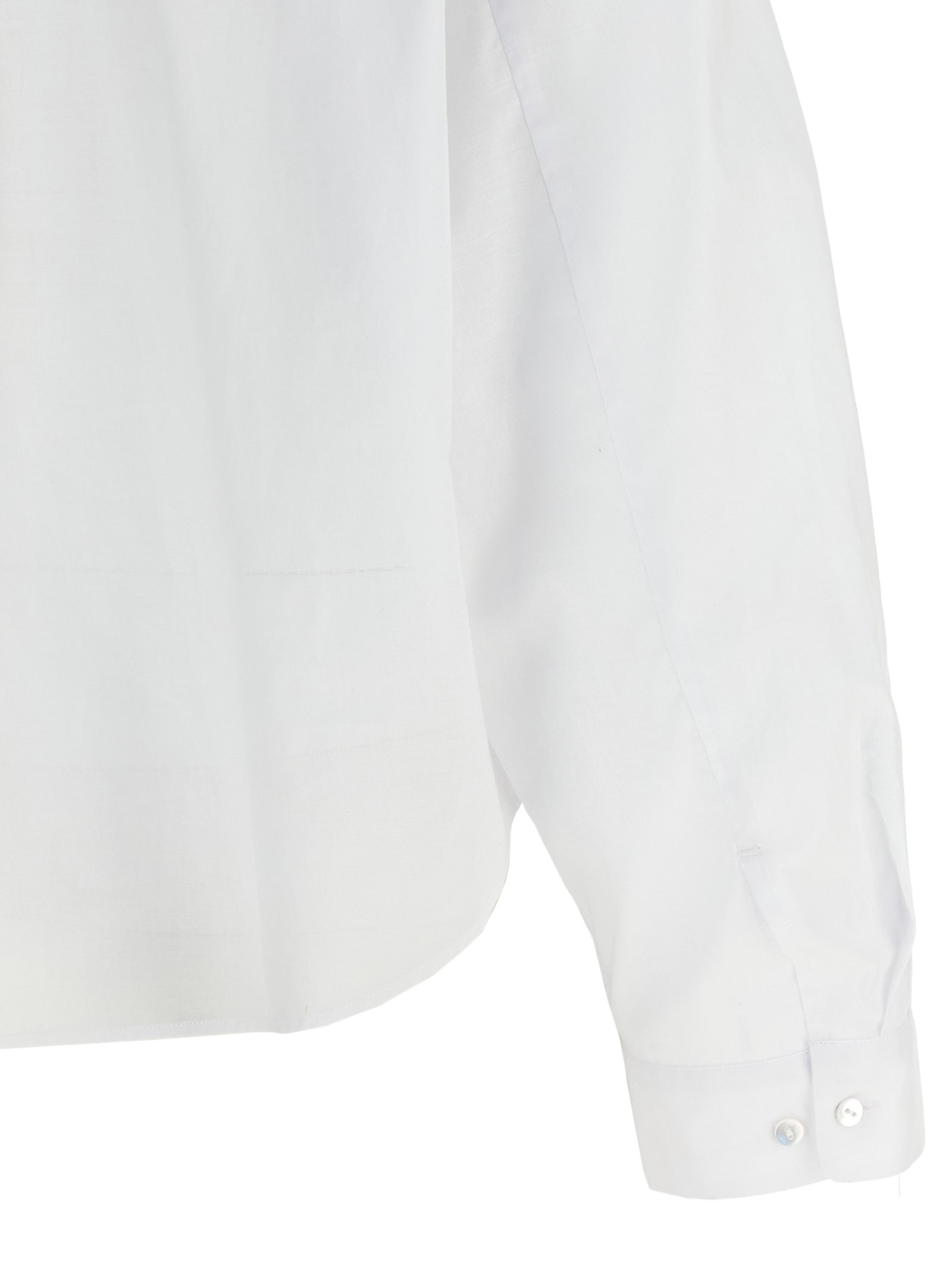XACUS White Cotton Blouse