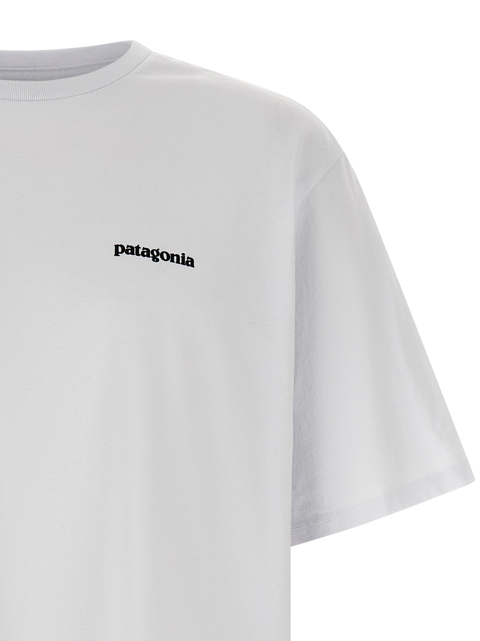 PATAGONIA White Cotton T-Shirt