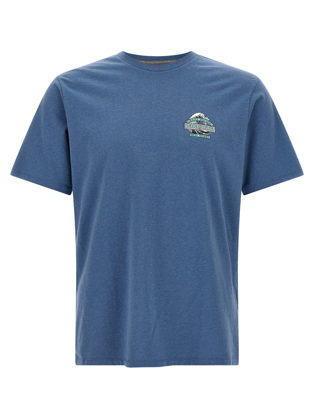 PATAGONIA Blue Cotton T-Shirt
