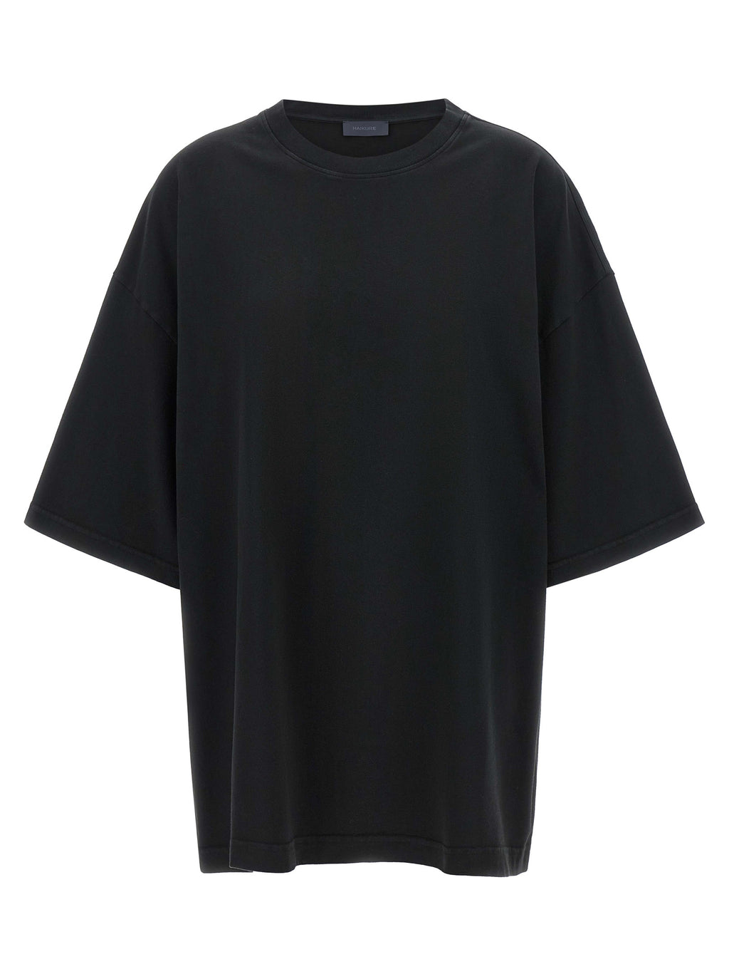 Haikure Black Cotton T-Shirt