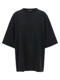 Haikure Black Cotton T-Shirt