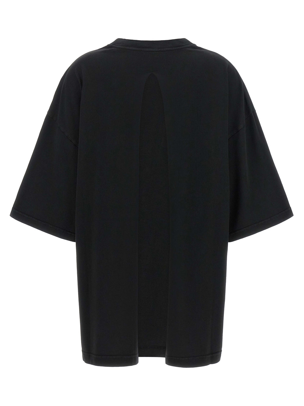 Haikure Black Cotton T-Shirt