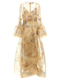 Zimmermann Beige Silk Long Dress