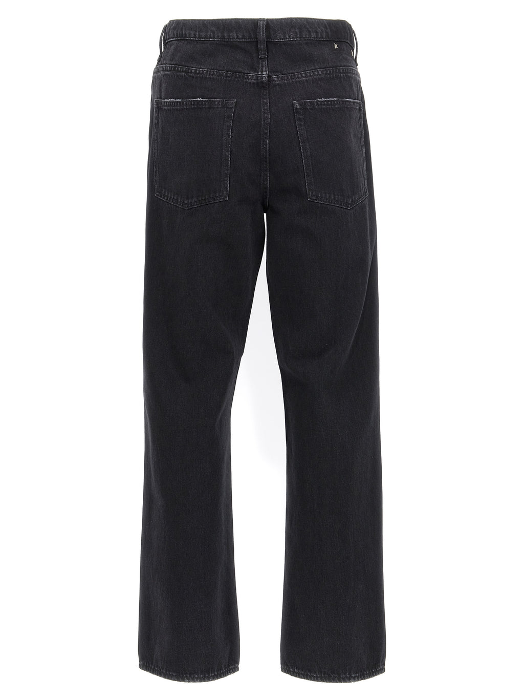 Golden Goose Black Cotton Straight-Leg Jeans
