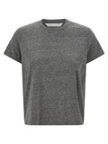 Mother Denim Gray Polyester T-Shirt