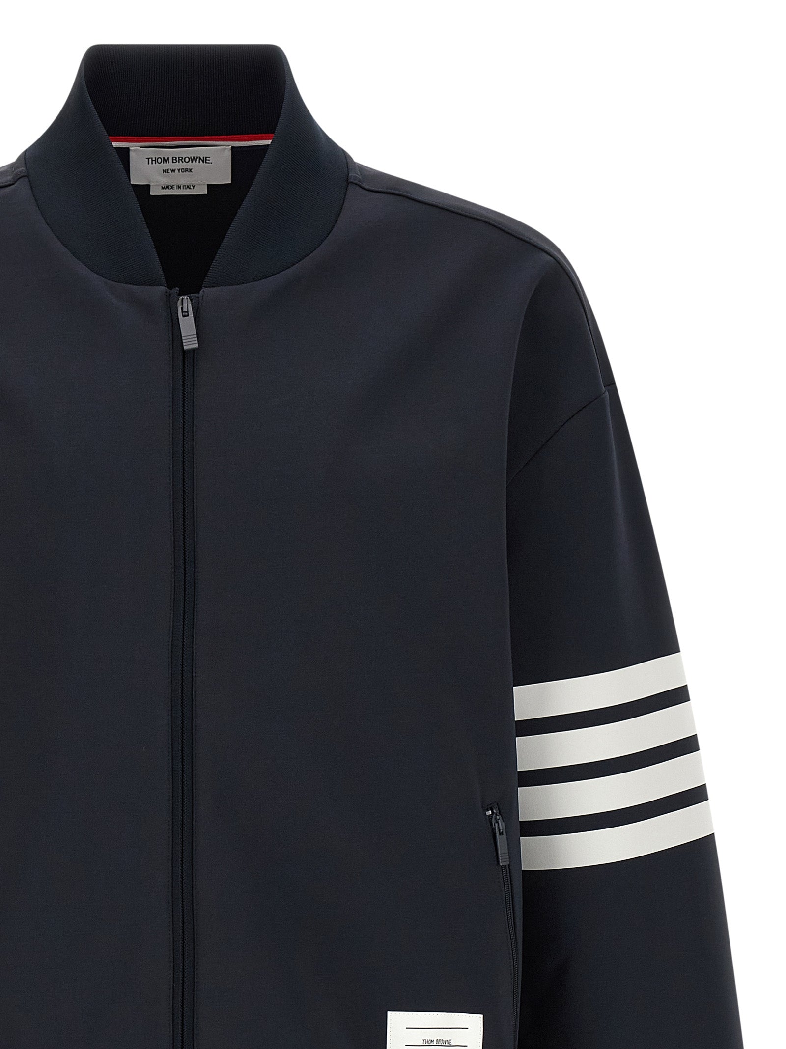Thom Browne Blue Viscose Bomber