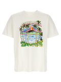Casablanca White Organic Cotton T-Shirt