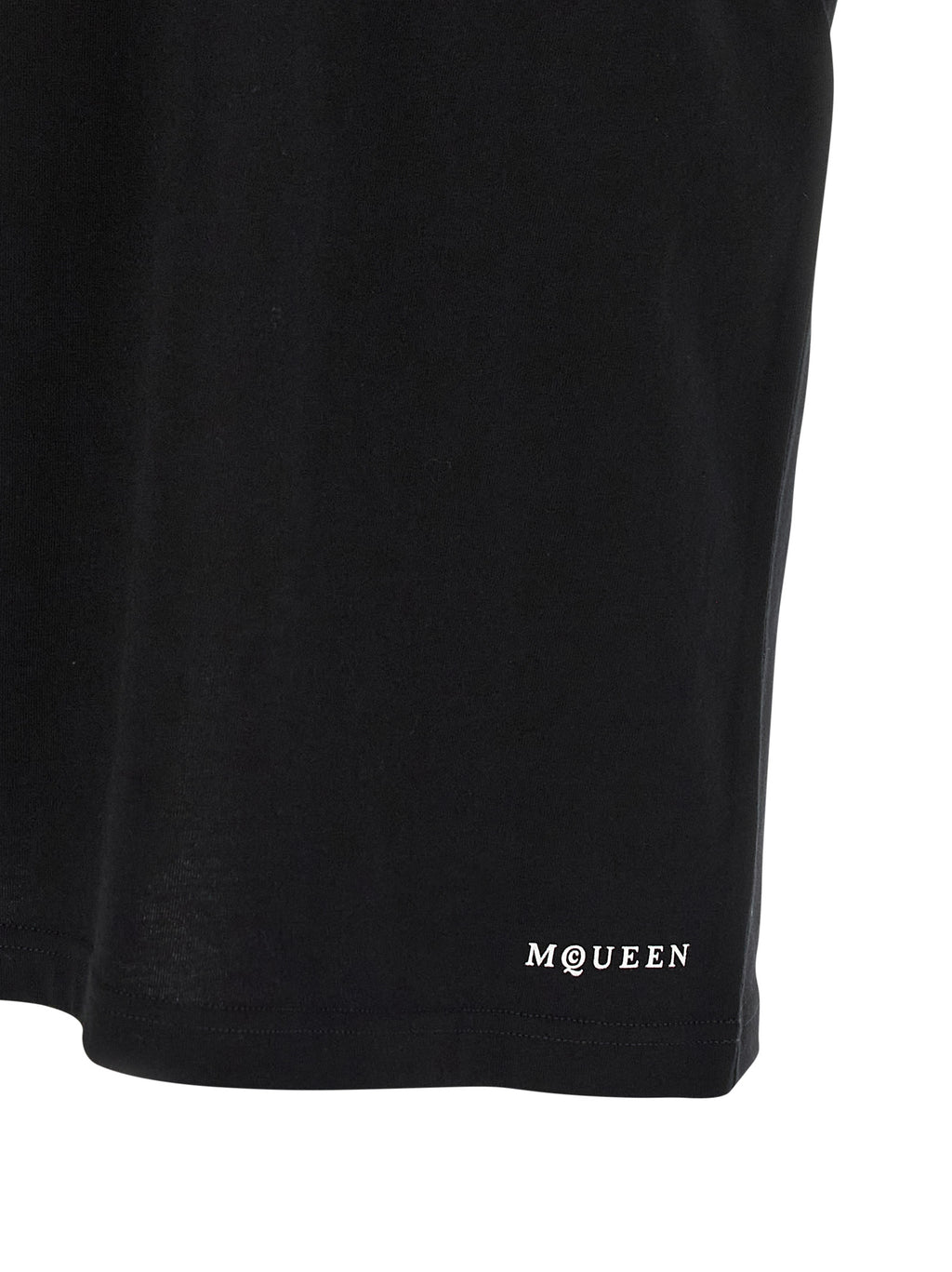 Alexander McQueen Bicolor Cotton T-Shirt