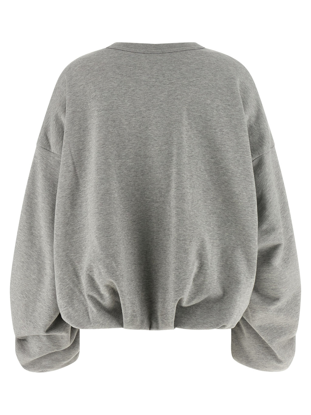 Dries Van Noten Gray Cotton Sweatshirt