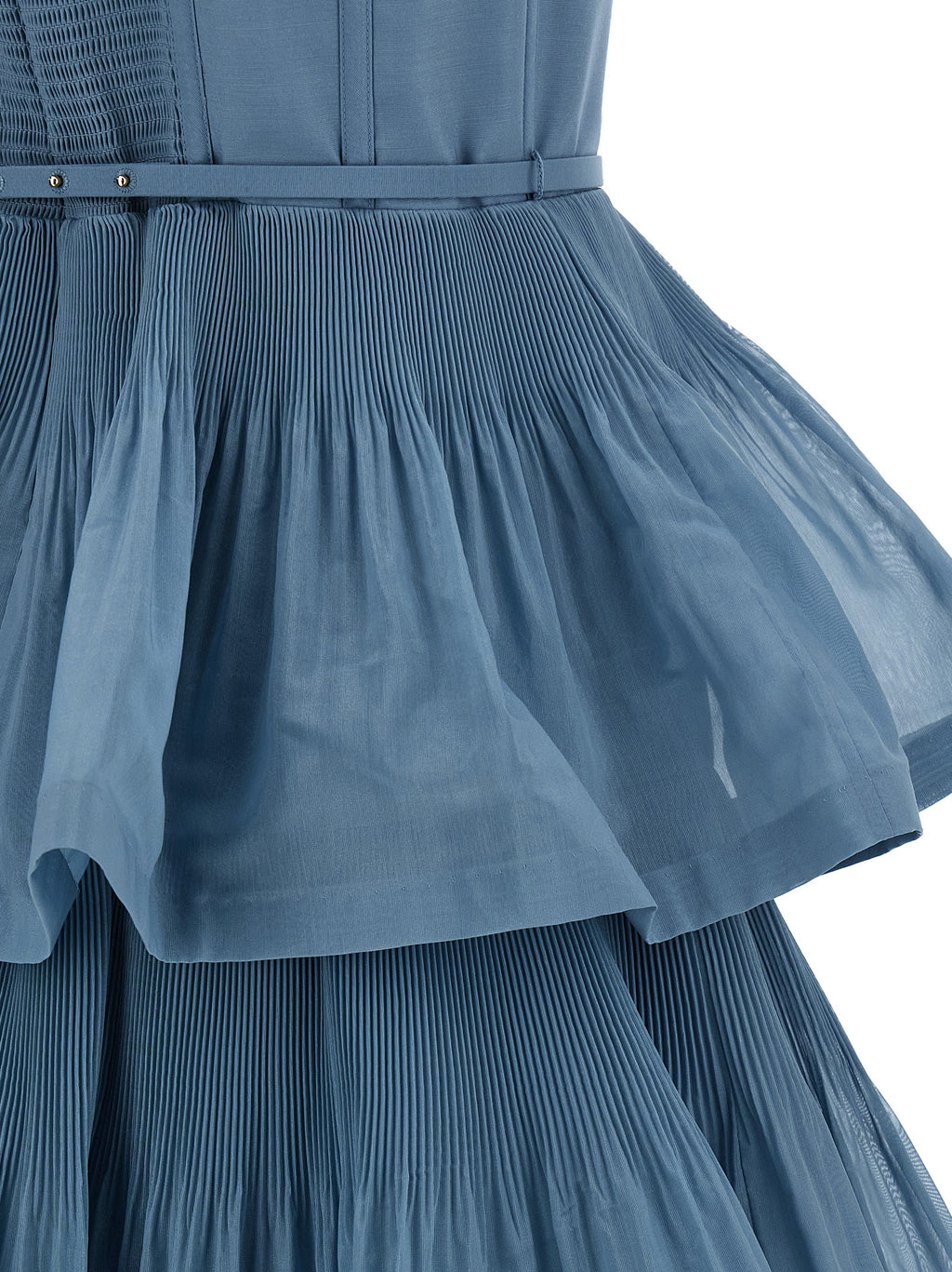 Zimmermann Blue Polyester Midi Dress