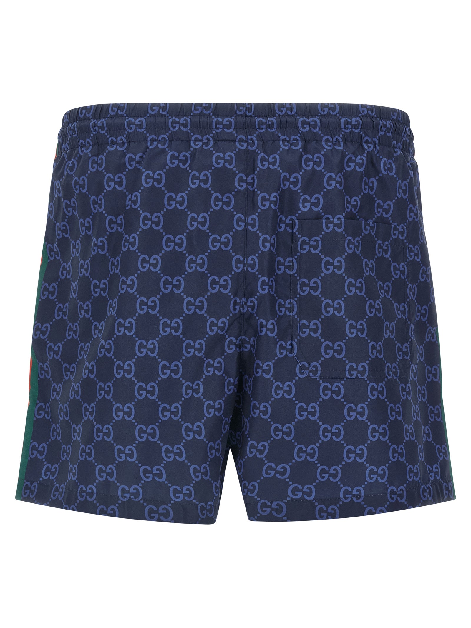 Gucci Blue Polyester Swim Shorts