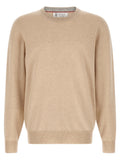 Brunello Cucinelli Beige Cashmere Cardigan