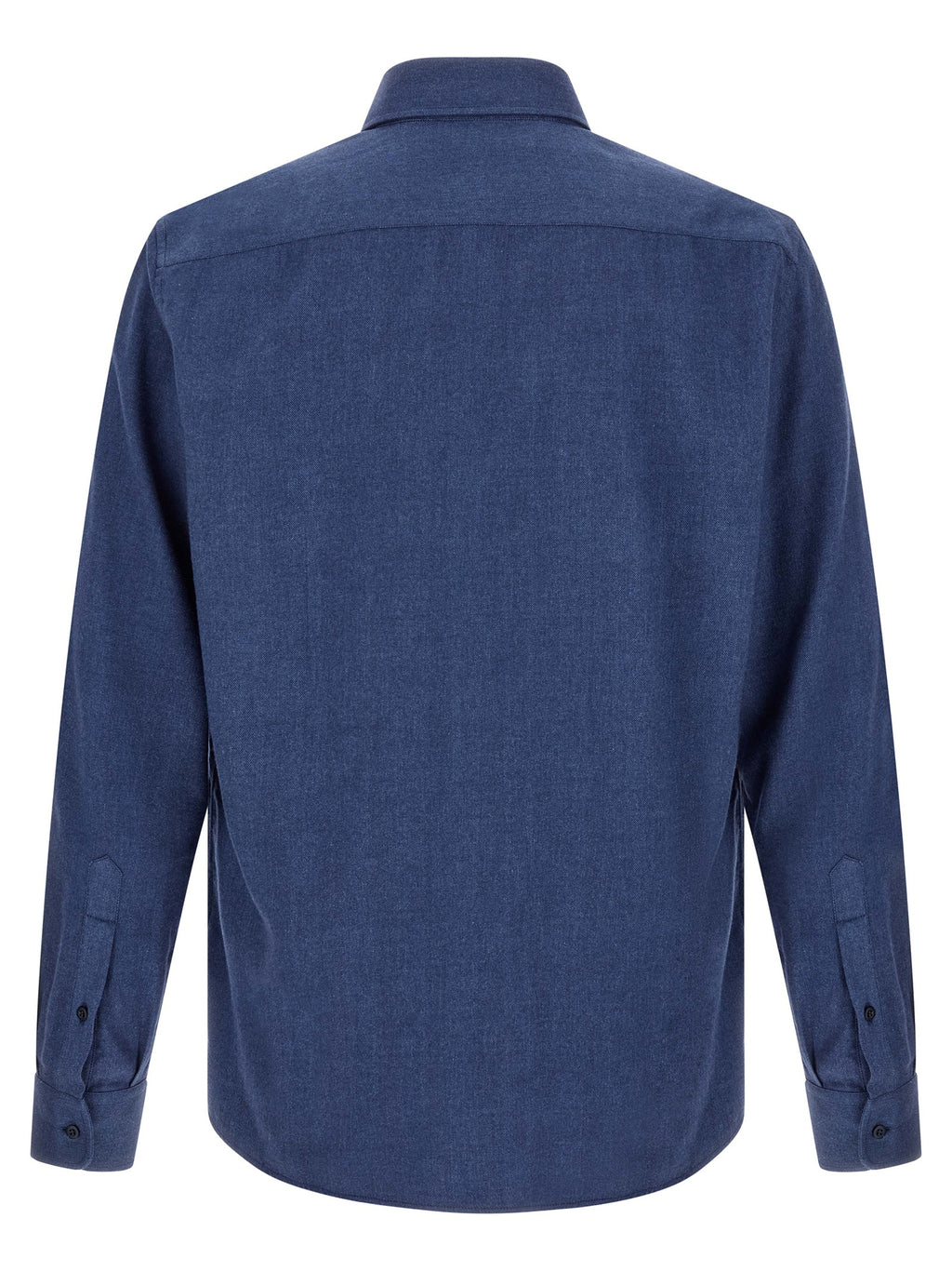 Brunello Cucinelli Blue Cotton Blouse