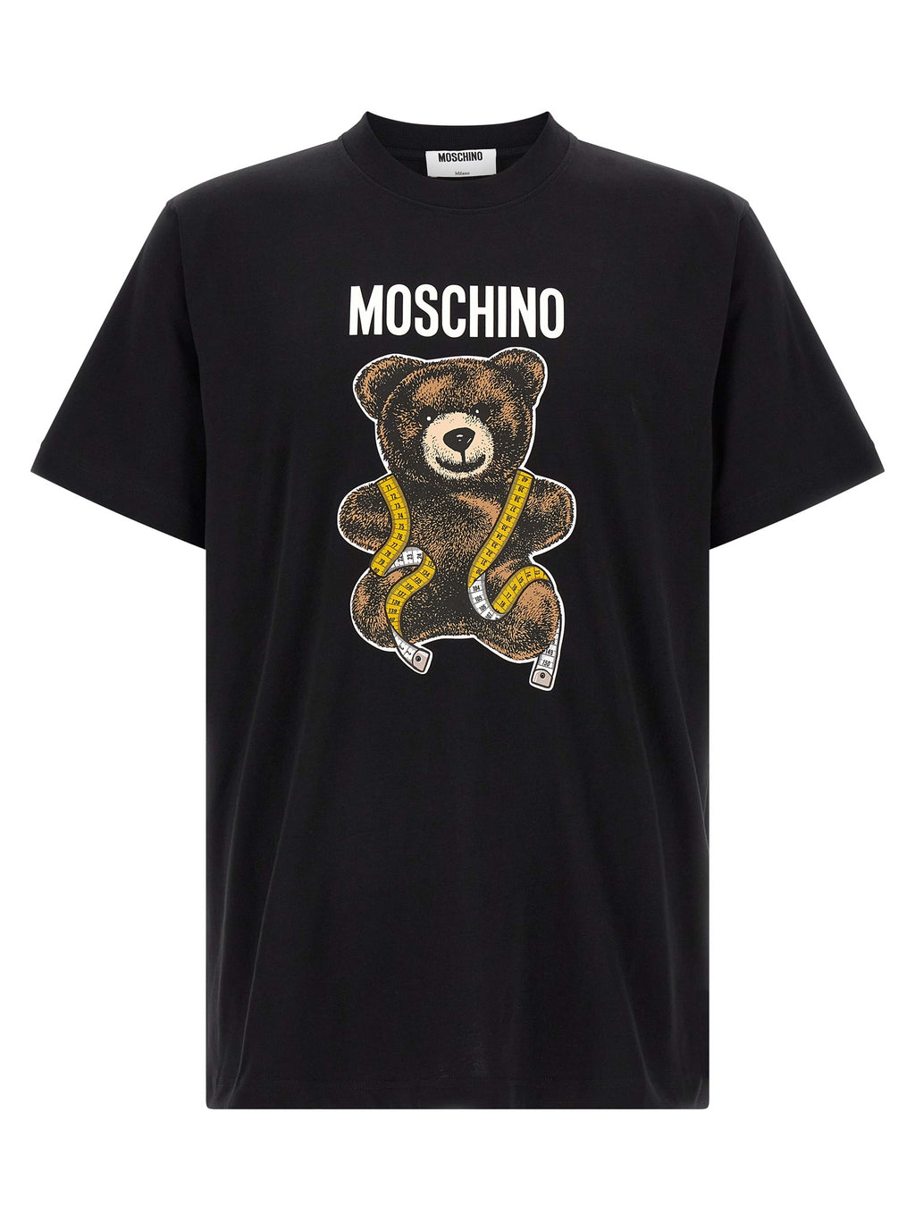 Moschino Black Cotton T-Shirt