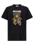 Moschino Black Cotton T-Shirt