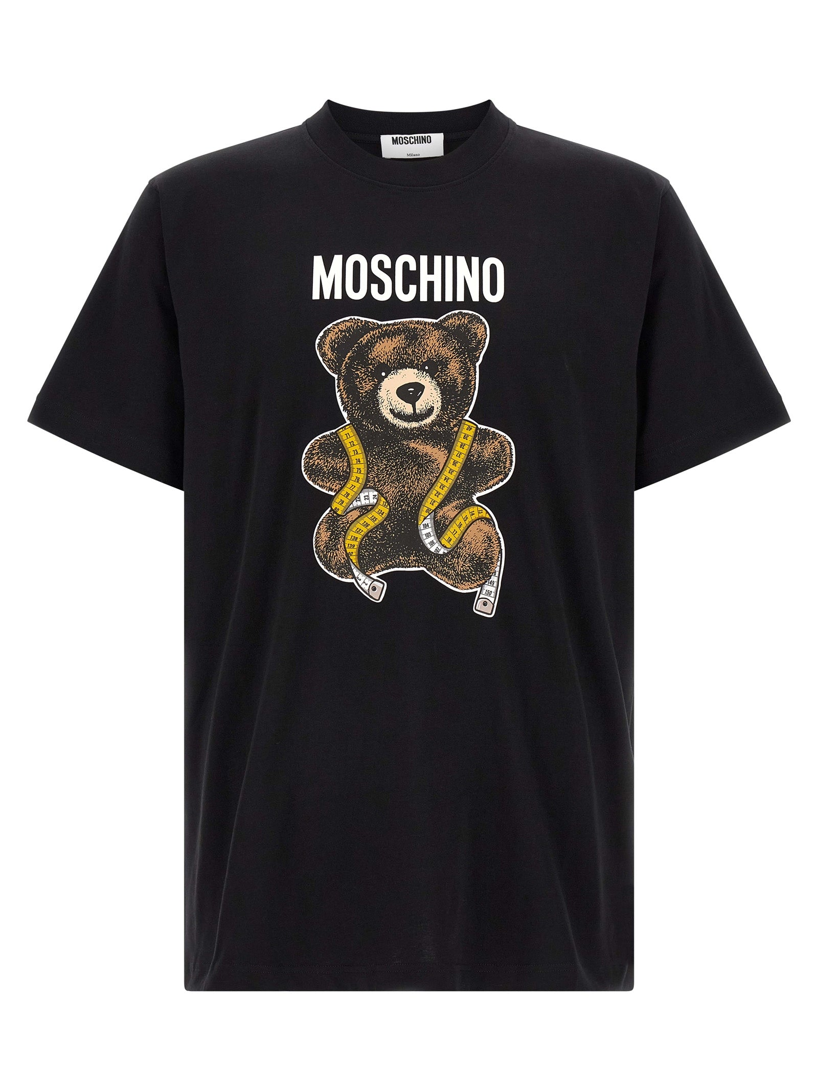 Moschino Black Cotton T-Shirt
