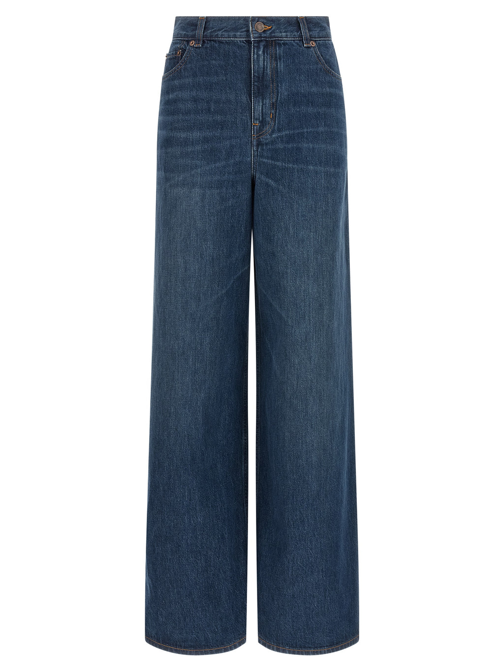 Chloé Blue Cotton Jeans Denim