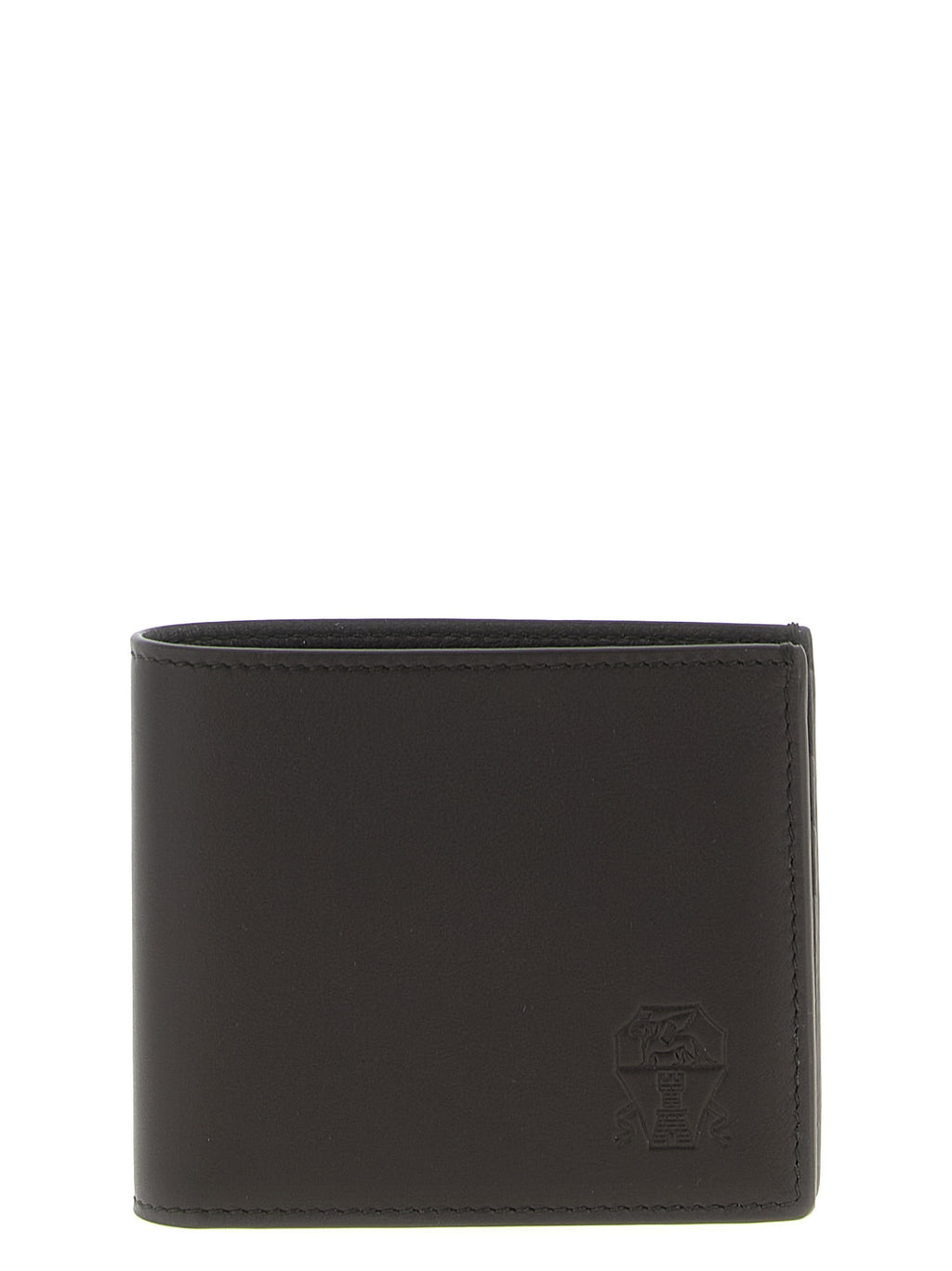 Brunello Cucinelli Brown Calfskin Wallet