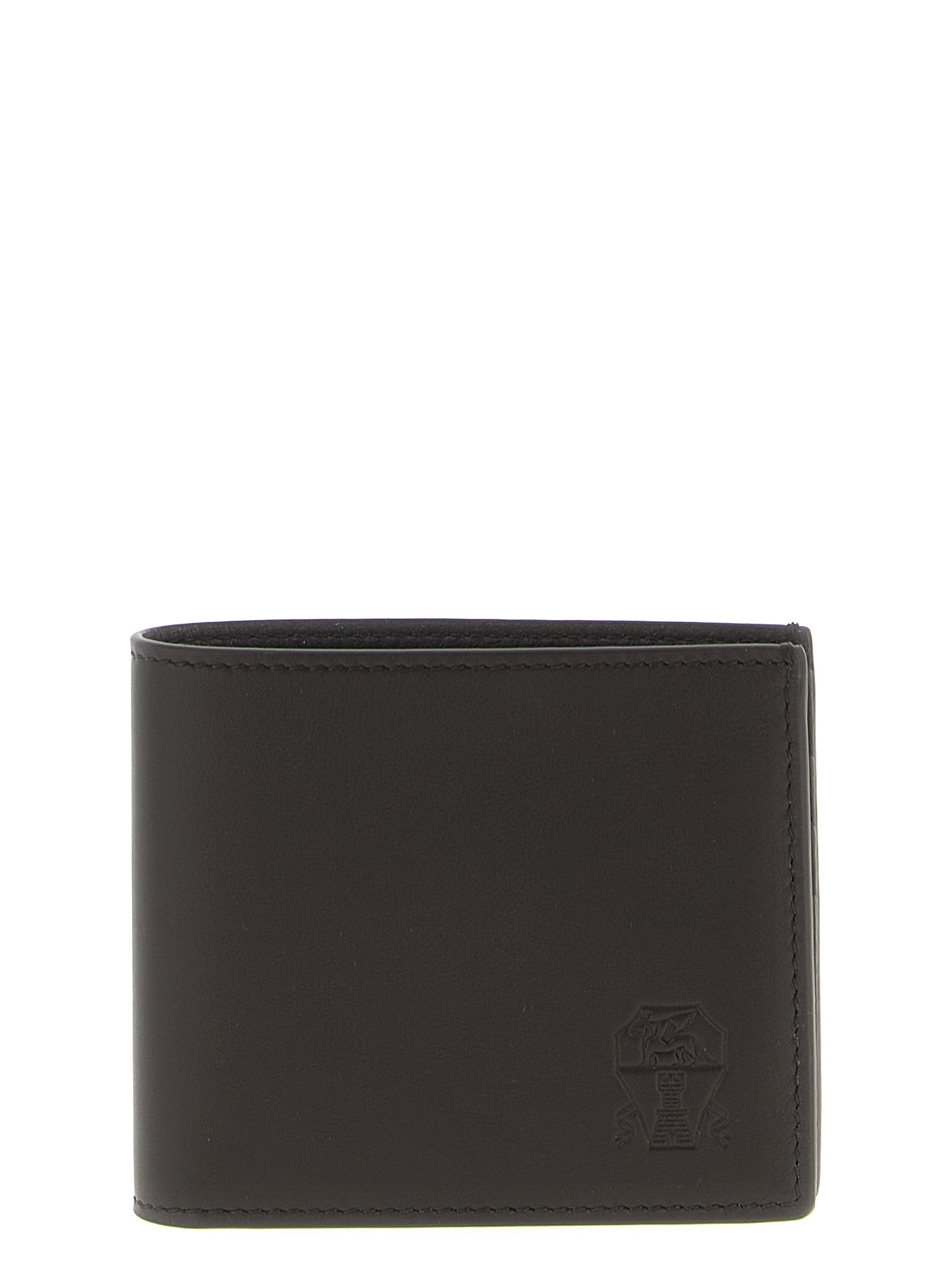 Brunello Cucinelli Brown Calfskin Wallet