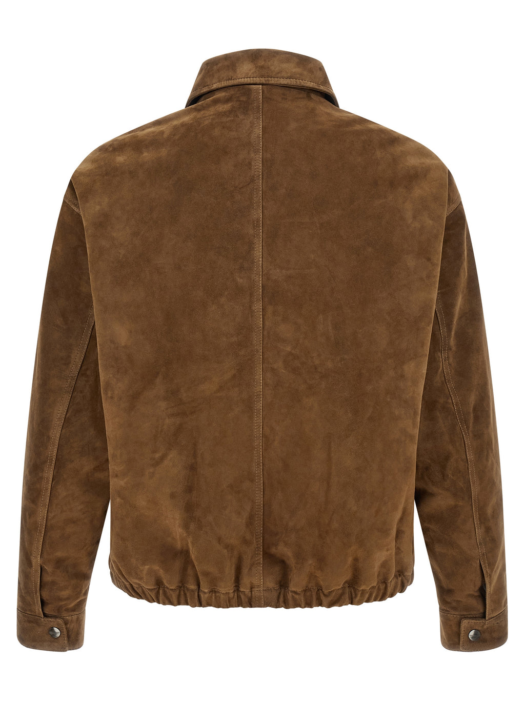 GIORGIO BRATO Brown Calfskin Leather Jacket