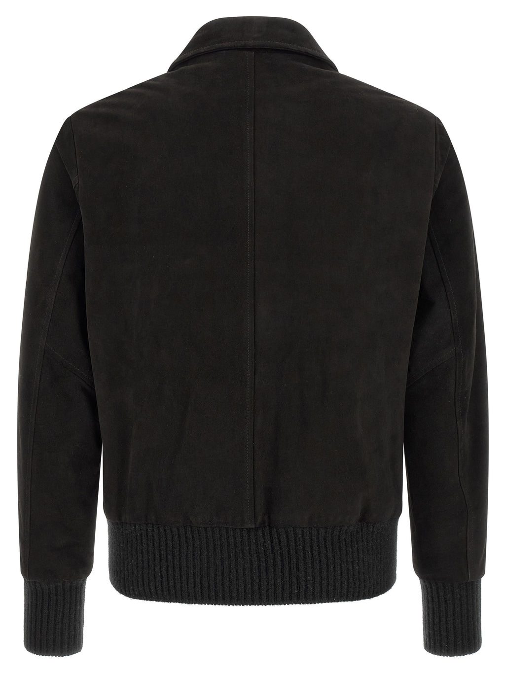 GIORGIO BRATO Black Lamb Leather Leather Jacket