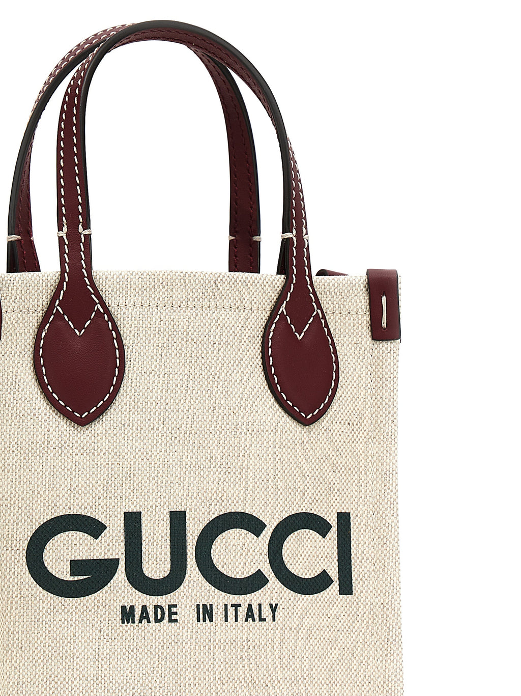 Gucci Beige Polyethylene Handbag