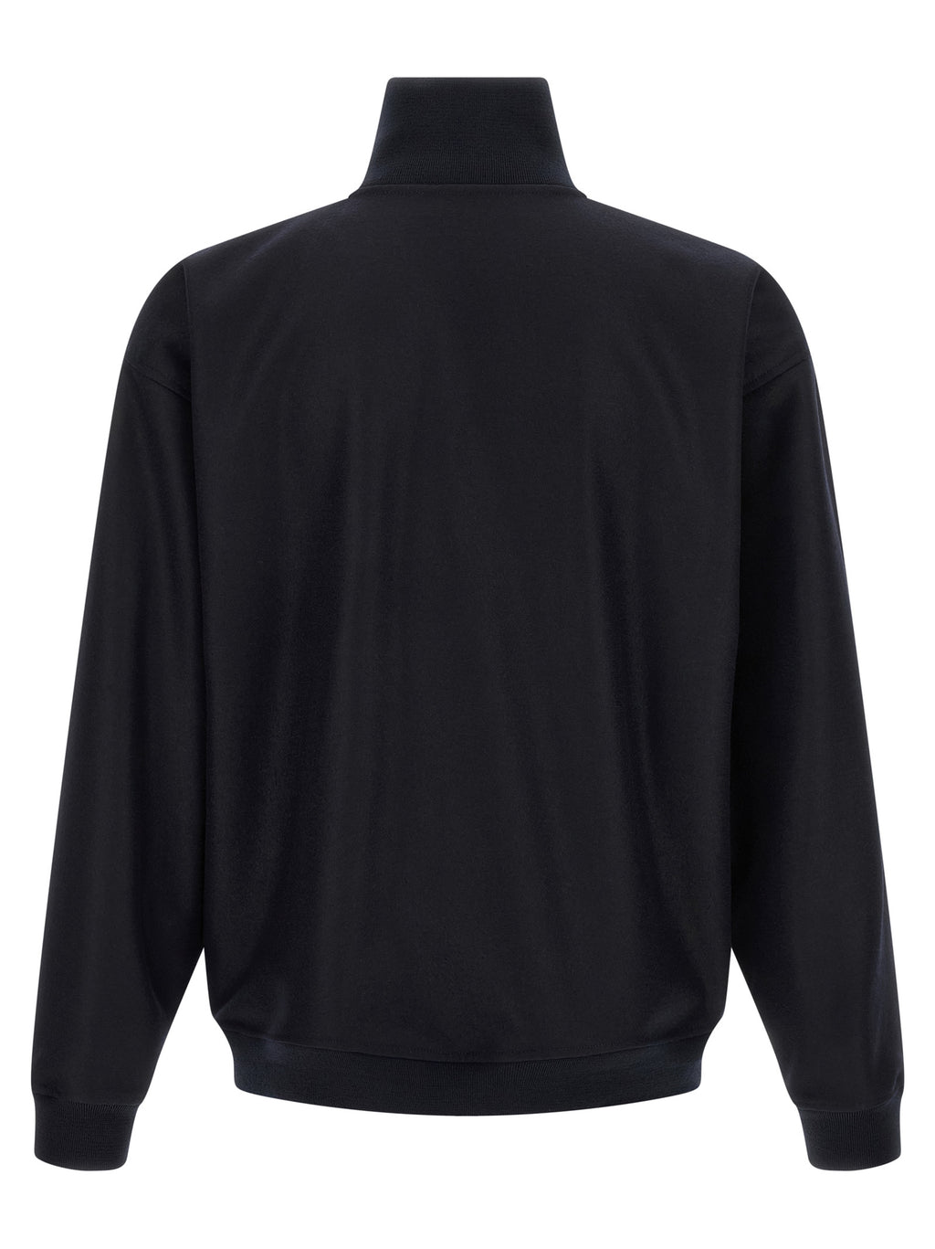 Jil Sander Blue Wool Full-Length Jacket