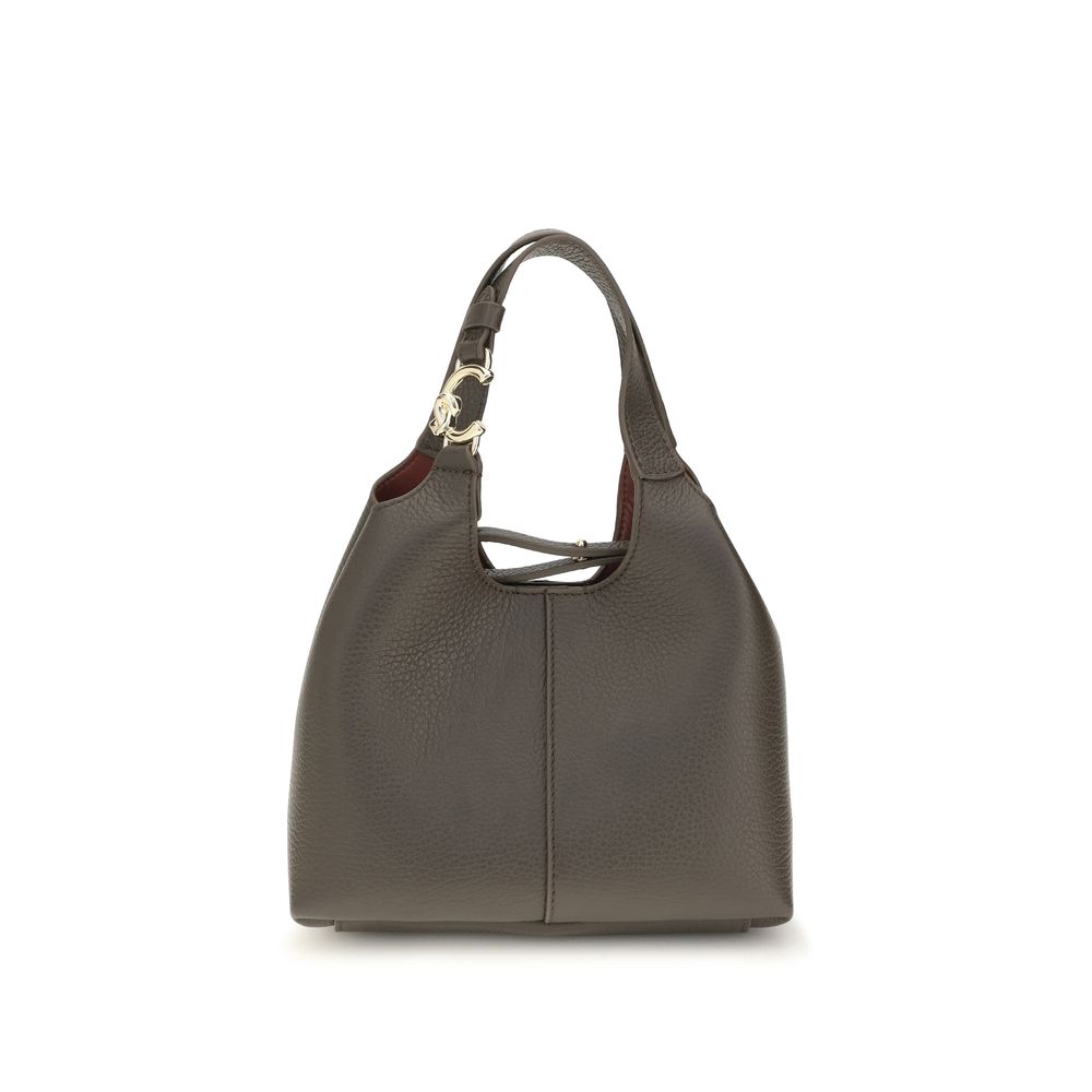 Coccinelle Brown Calf Leather Bos Taurus Shoulder Bag