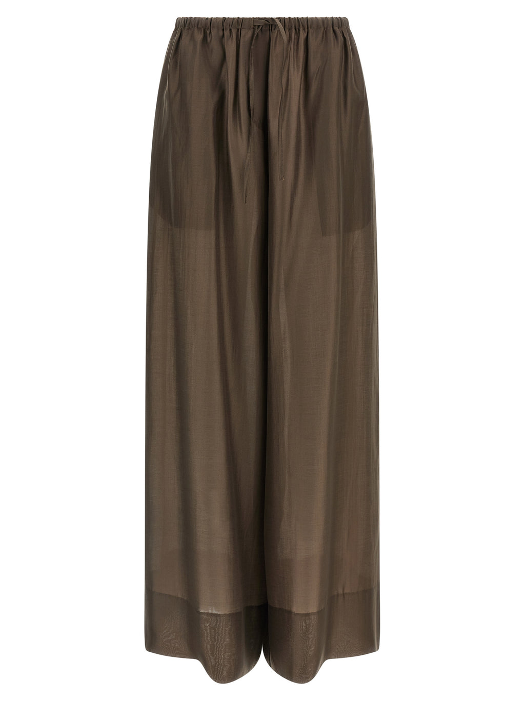 Entire Studios Brown Tencel Casual Pants