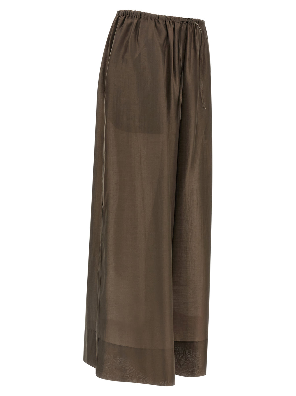 Entire Studios Brown Tencel Casual Pants