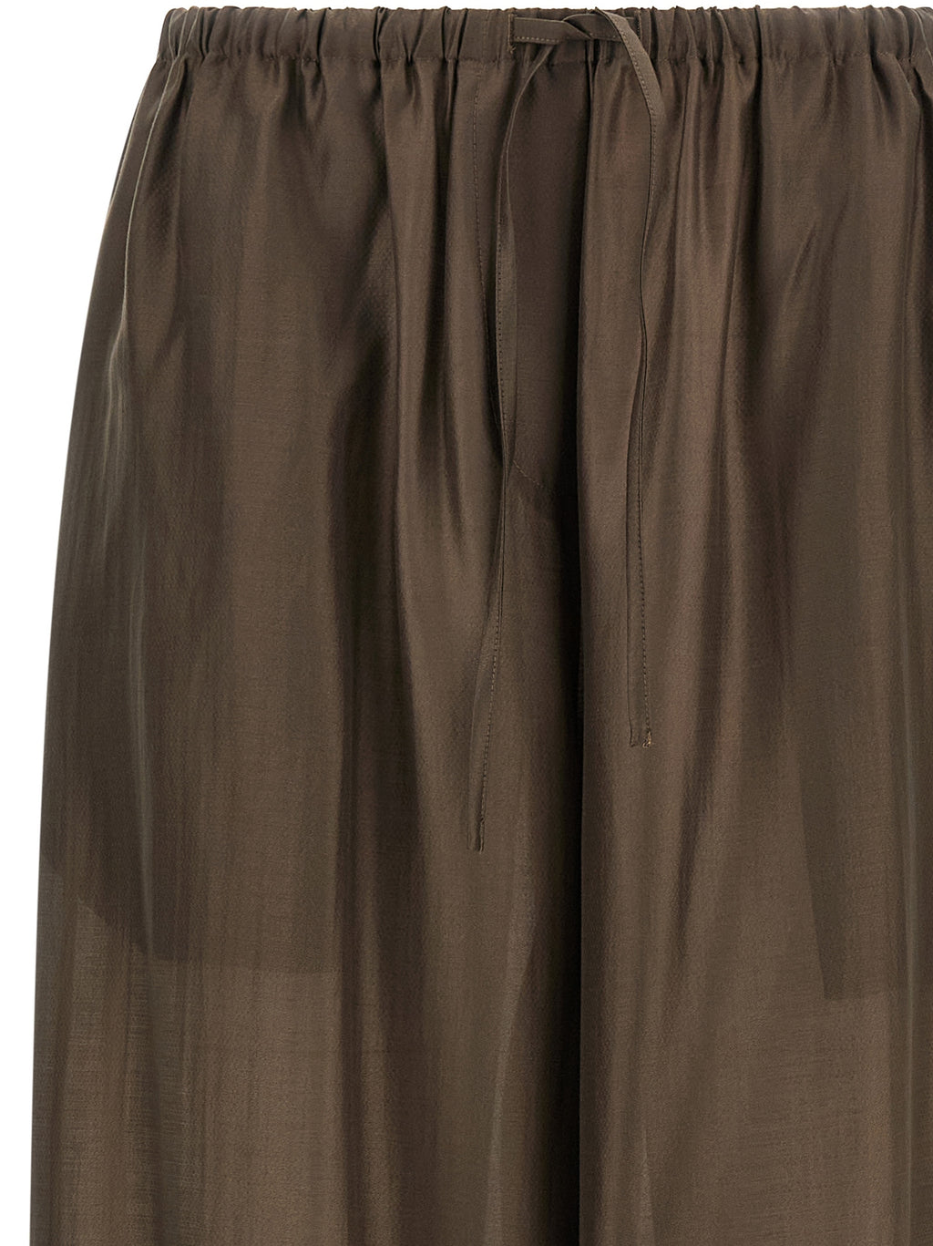 Entire Studios Brown Tencel Casual Pants