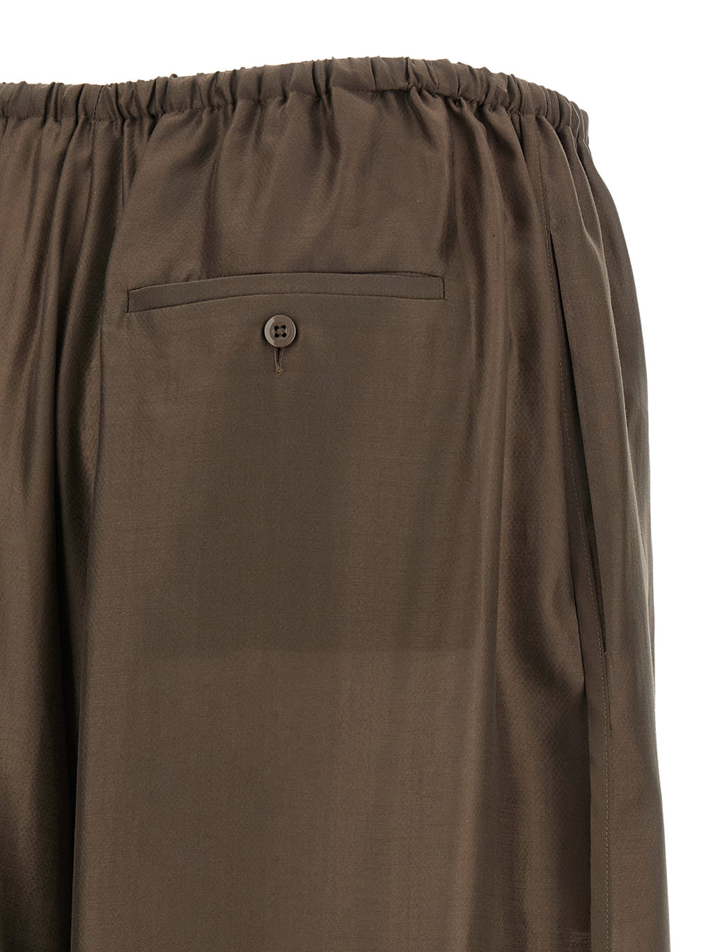 Entire Studios Brown Tencel Casual Pants