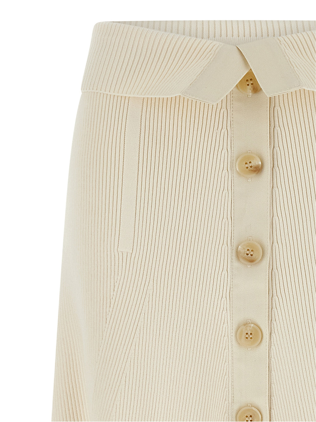 Zimmermann Beige Viscose Midi Skirt