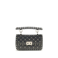 Valentino Garavani Black Lamb Ovis Aries Aries Shoulder Bag