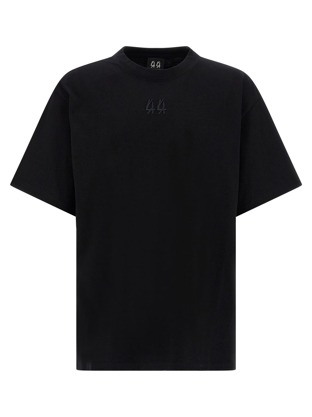 44 Label Group Black Cotton T-Shirt