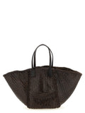 Dragon Diffusion Brown Calfskin Tote Bag