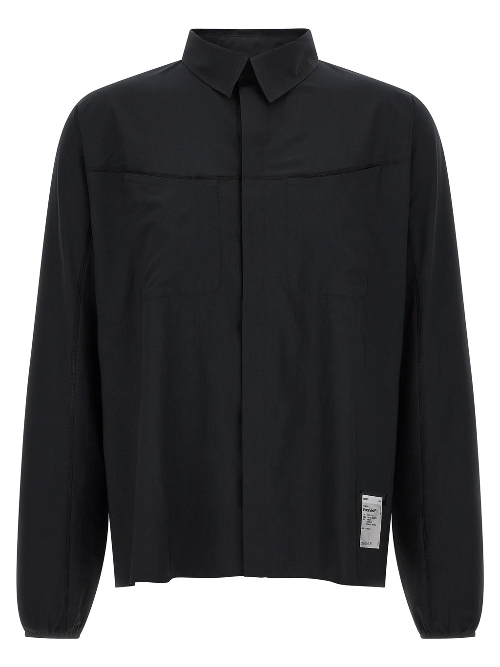 SATISFY Black Polyester Blouse