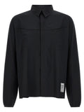 SATISFY Black Polyester Blouse