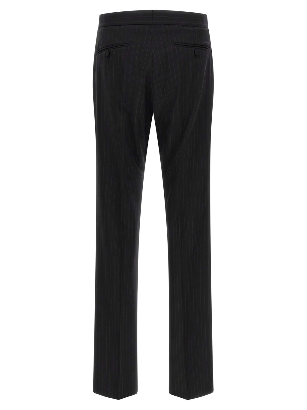 Tom Ford Black Wool Two-Piece Suit