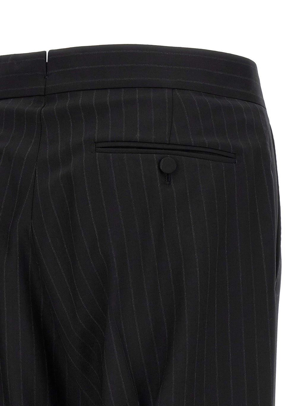 Tom Ford Black Wool Two-Piece Suit