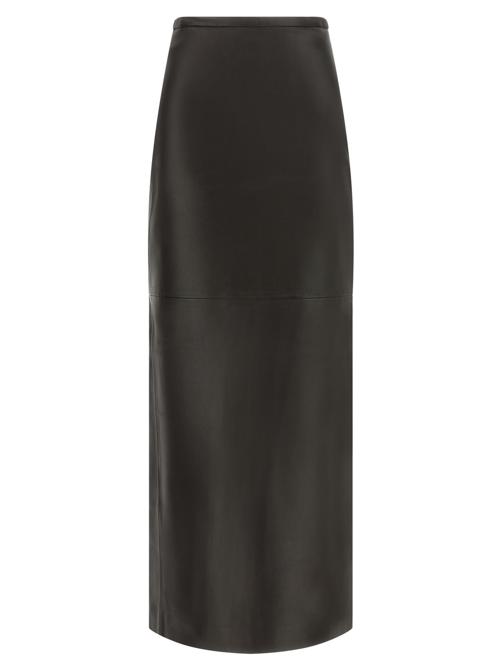 CO Black Lamb Leather Mini Skirt