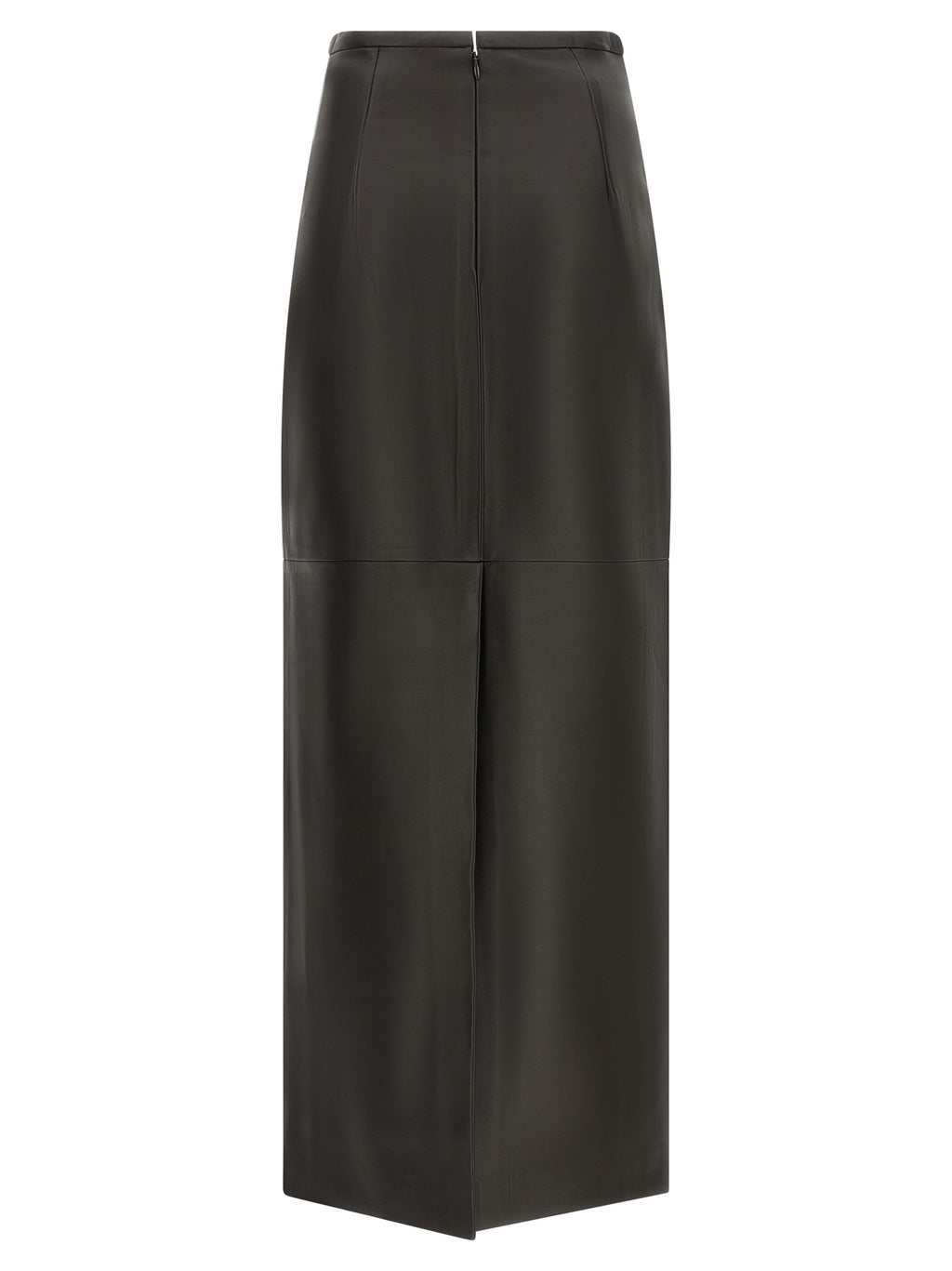 CO Black Lamb Leather Mini Skirt