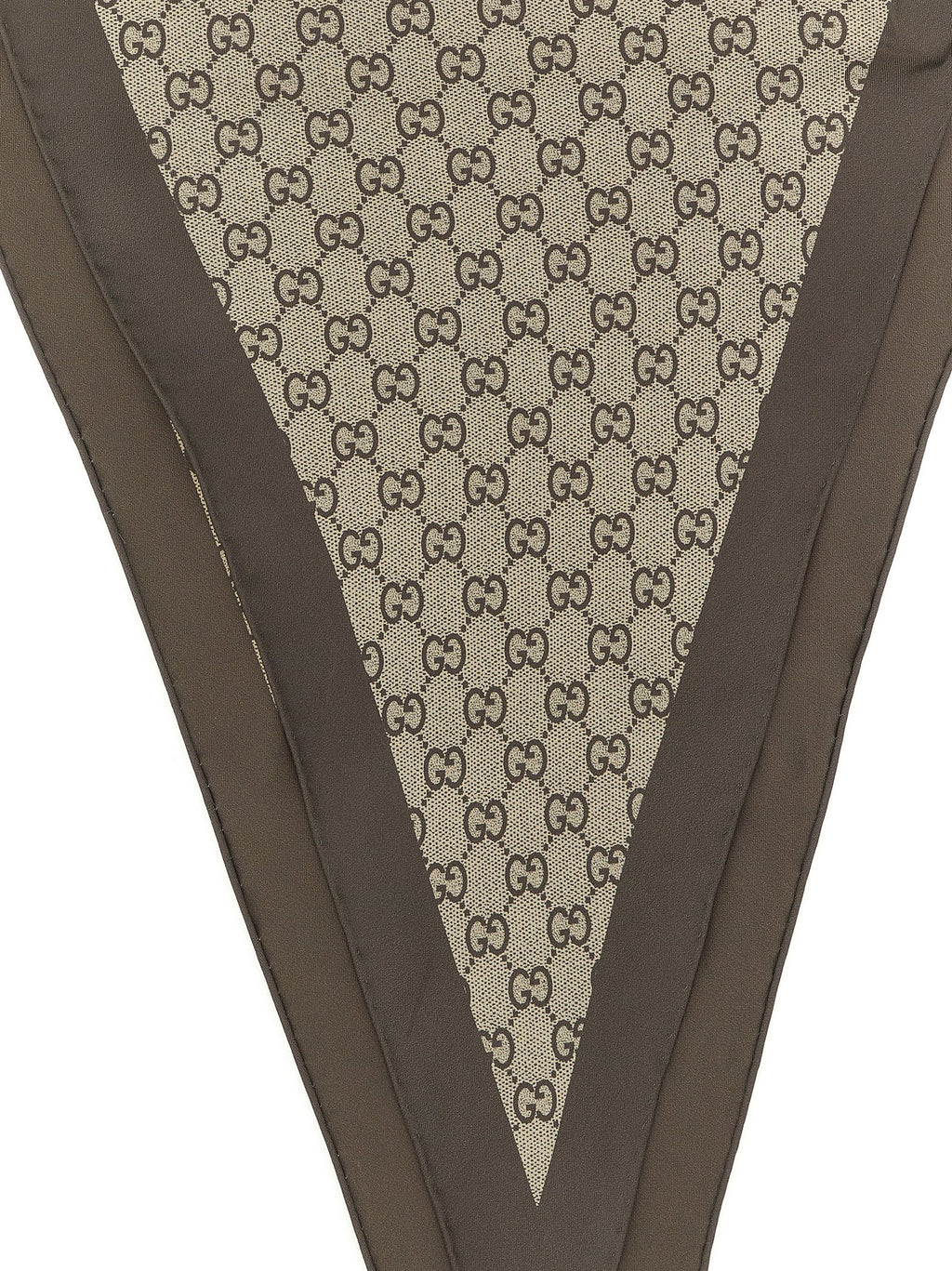 Gucci Beige Silk Foulard