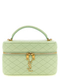Saint Laurent Bicolor Lamb Leather Handbag