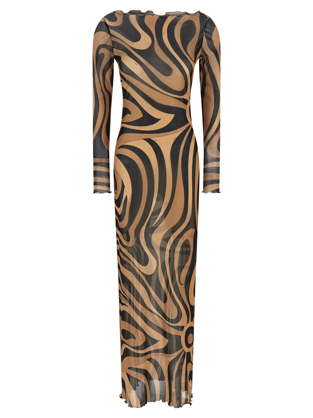 Emilio Pucci Multicolor Polyamide Long Dress