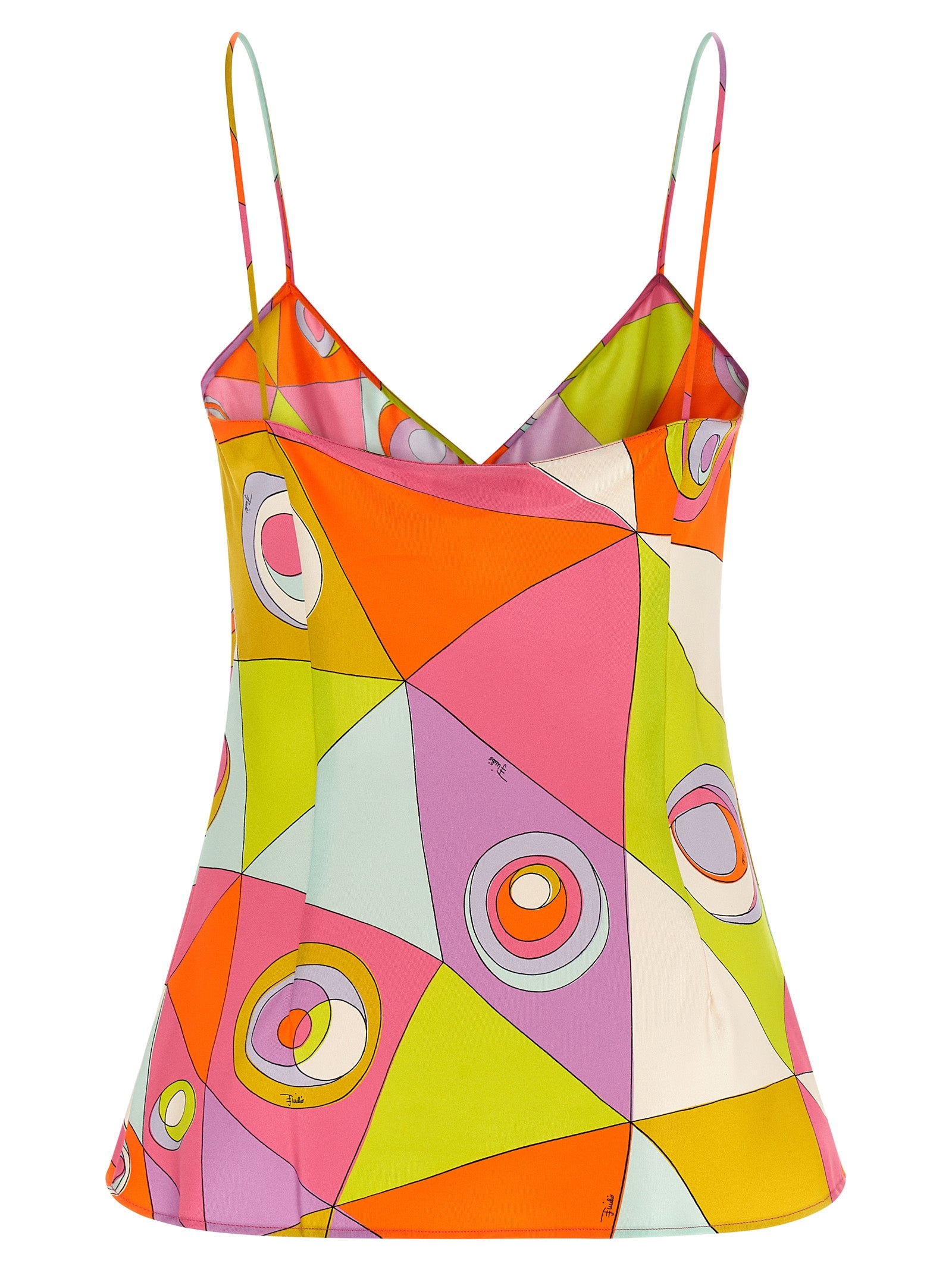 Emilio Pucci Multicolor Silk Blouse
