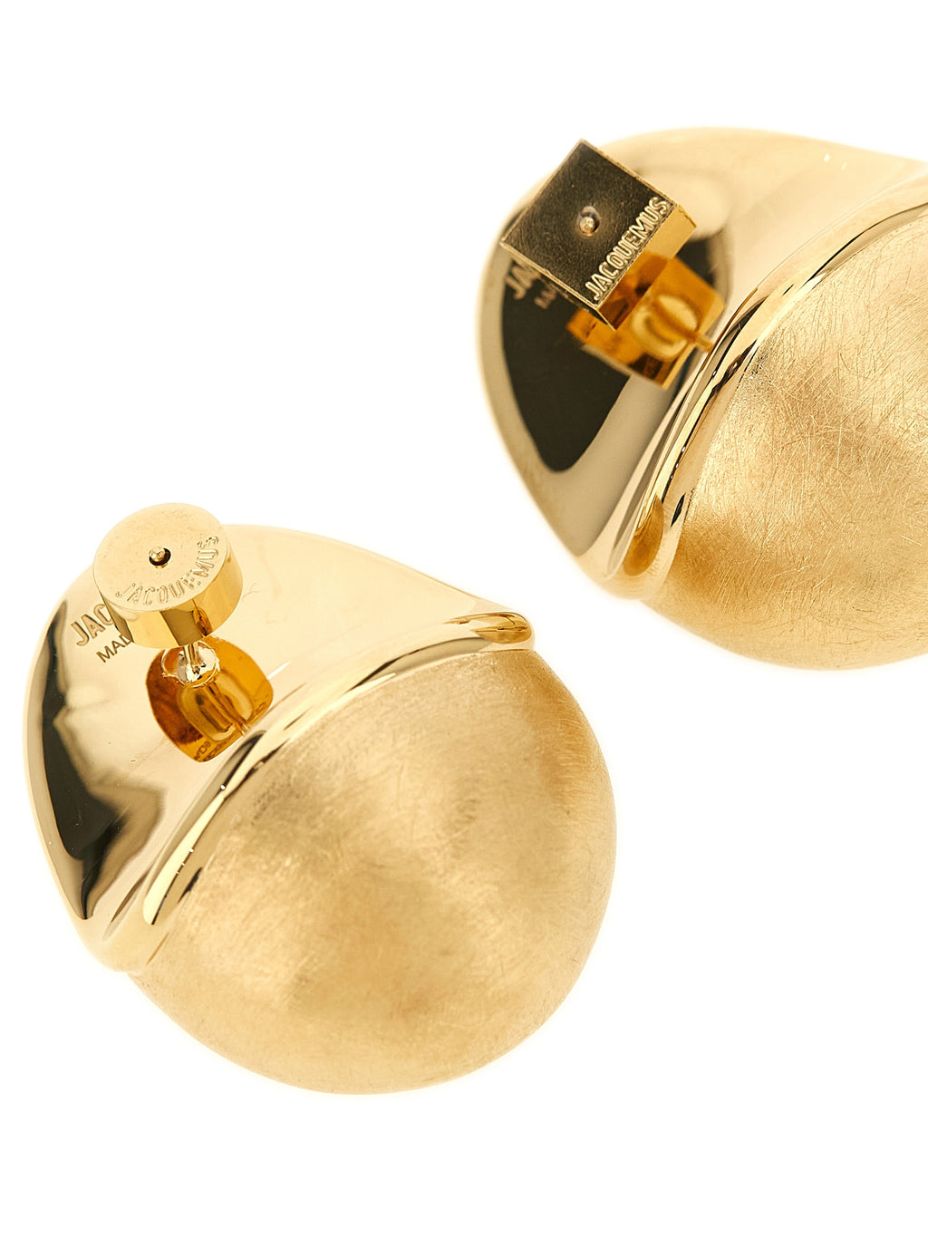 Jacquemus Gold Copper Earrings